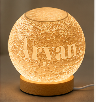 Customized moon lamp ( Warm light )